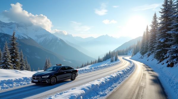 Votre transfert taxi Moutiers Méribel en toute simplicité